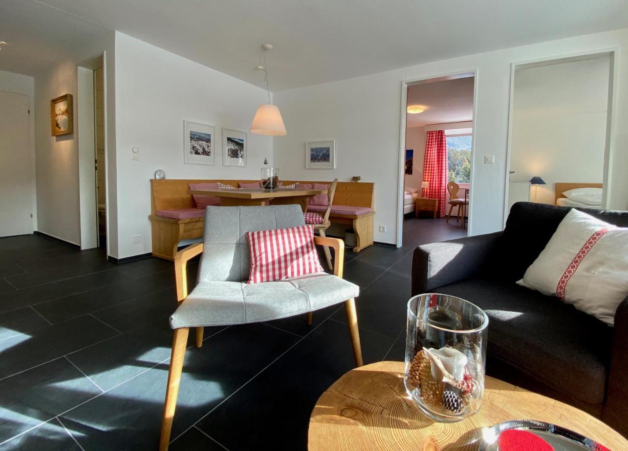 Zuhause In Den Alpen Ihre Ferienwohnung Mit Hallenbad Und Sauna Lenzerheide Exterior foto